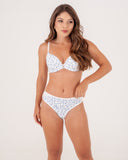 Eliane Printed Lingerie Set with Padding