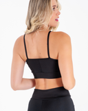 Ruched Sport Bra Polyester