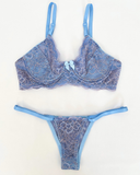 Passione Lingerie Set with Embroidered Lace
