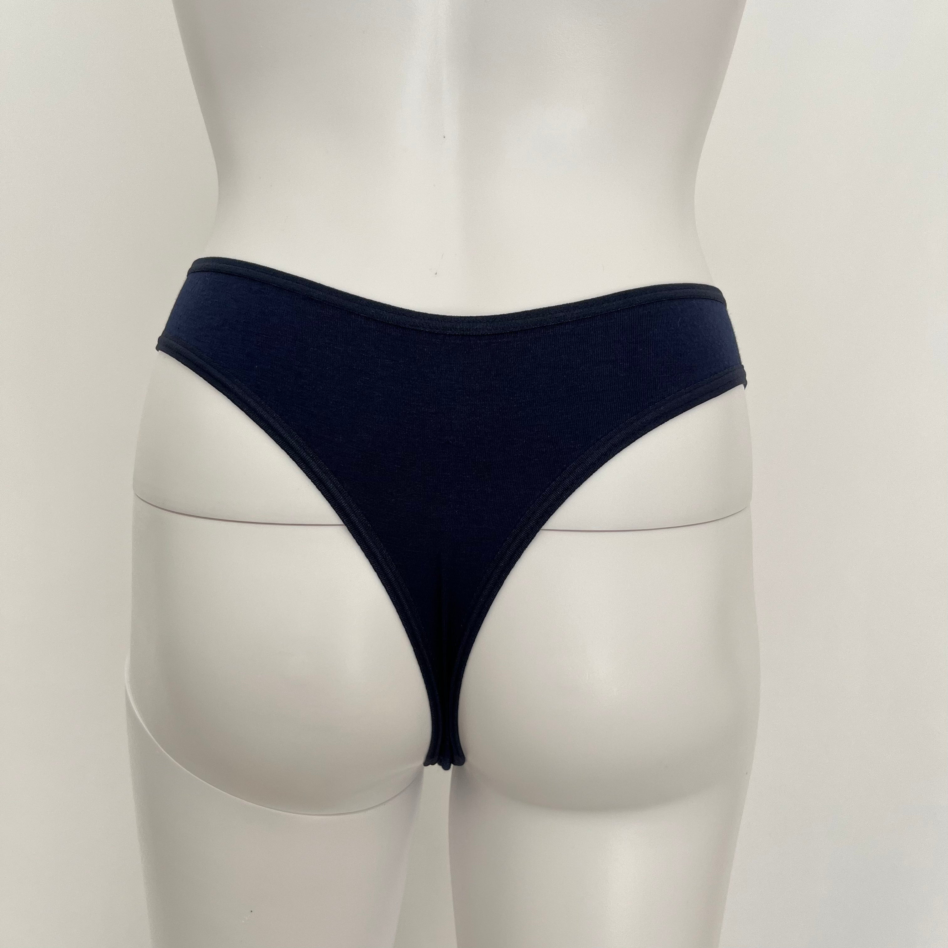 Basic Cotton Thong Panty