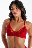 Amar Tulle Garter Lingerie Set - Luar
