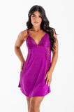 Passione Lace Detail Nightdress - Luar