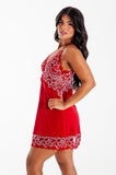 Romantic Bicolor Lace Nightdress - Luar