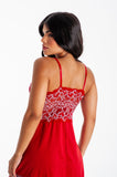 Romantic Bicolor Lace Nightdress - Luar